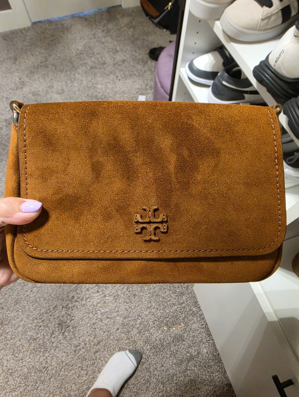 Tory Burch Suede Crossbody - Picture 9 of 9